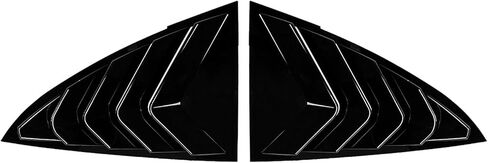 Rear Side Window Louver Shutter Trim Windshield Cover Wind Deflector for Tesla Model 3 2017-2025 in Saudi Arabia