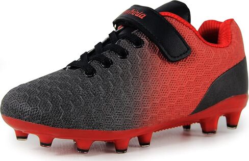 BomKinta Kids Soccer Cleats Firm Ground Athletic Outdoor Football Shoes in Saudi Arabia