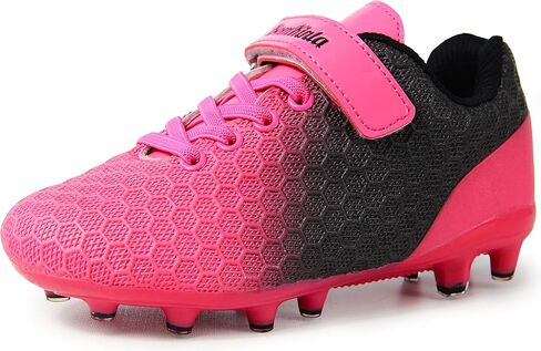 BomKinta Kids Soccer Cleats Firm Ground Athletic Outdoor Football Shoes in Saudi Arabia