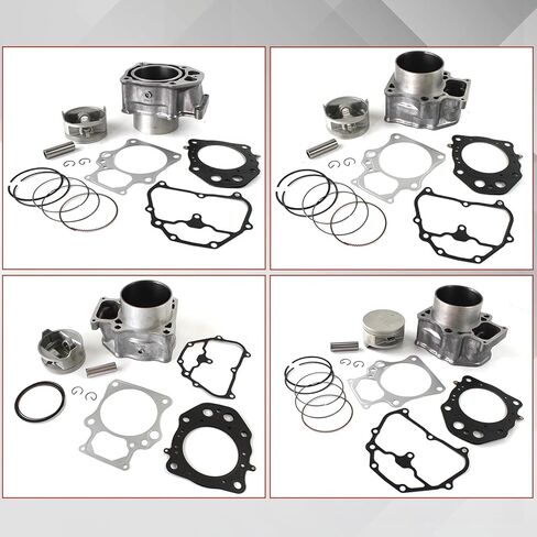 TRX500 Cylinder Piston Gasket Top End Rebuild Kit 92mm for Honda TRX500 12-19 Foreman, Rubicon 500 15-21 Pioneer 500 Cylinder Jug Kit Aftermarket Automotive Parts in Saudi Arabia