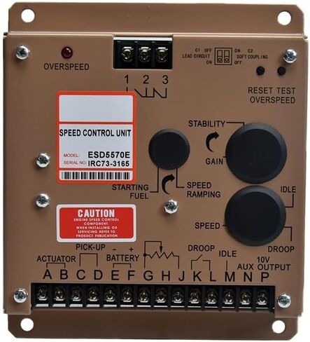 ESD5570E محافظ وحدة التحكم في سرعة المحرك الإلكتروني ESD5570E ESD5570 أجزاء المولد in Kuwait