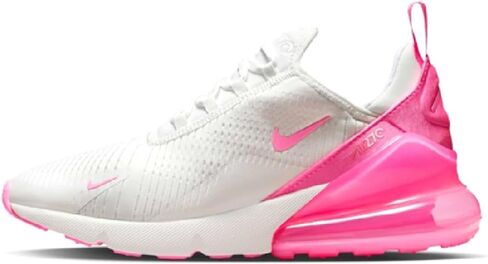 Nike Air Max 270 - Women's (Summit White/Pink Spell/Summit White) in Saudi Arabia
