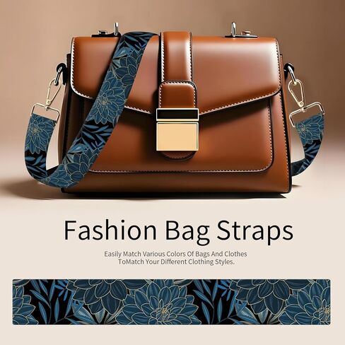 Purse Strap Replacement Crossbody 1.5" Wide Bag Strap, Adjustable Shoulder Straps for Women Handbags in Saudi Arabia