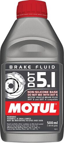 Motul (4 Pack) 100950 100% Synthetic Brake Dot 5.1 Brake Fluid 1/2 Liter or 500 ml in Saudi Arabia