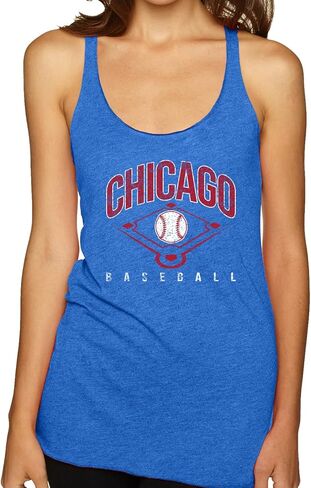 American Baseball Fan Vintage Distressed Field Sports Gift Tri-Blend Racerback Tank in Saudi Arabia