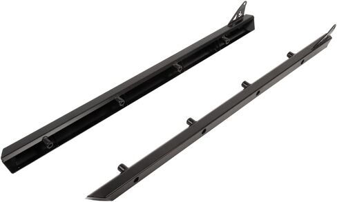 Tusk Rock Sliders - إطار UTV أسود عالي التحمل وحماية جانبية - متوافق مع Kawasaki Teryx KRX4 1000 2023-2025 in Saudi Arabia