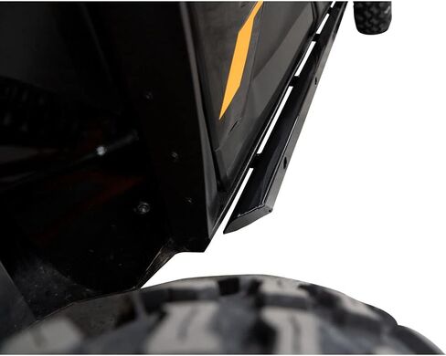 Tusk Rock Sliders - إطار UTV أسود عالي التحمل وحماية جانبية - متوافق مع Kawasaki Teryx KRX4 1000 2023-2025 in Saudi Arabia