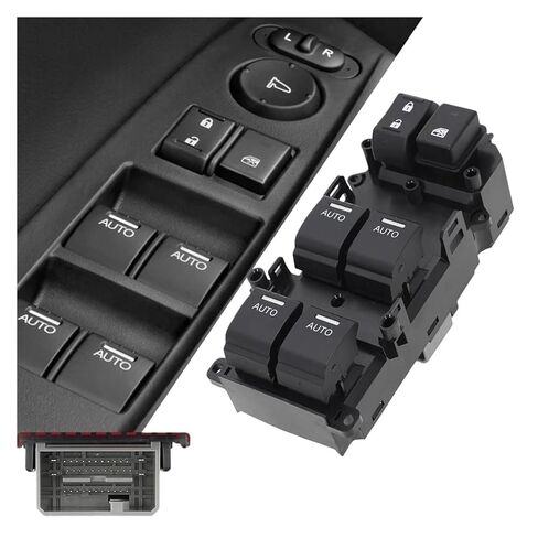 Left Hand Driver 35750-T7S-M11 4 AUTO Compatible with Honda Civic 2012 2013 5750T7SM11 Car Power Window Switch White Light in Kuwait