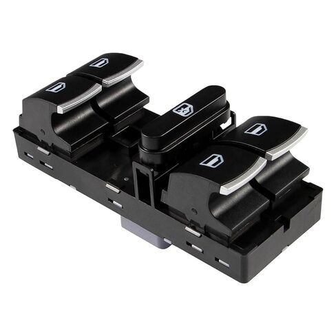 5ND959857 6 قطعة/المجموعة كروم السيارات نافذة التبديل العلوي مفاتيح التحكم في رفع الطاقة متوافق مع VW Golf GTI 5 جيتا in Kuwait