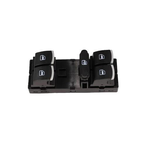 5ND959857 6 قطعة/المجموعة كروم السيارات نافذة التبديل العلوي مفاتيح التحكم في رفع الطاقة متوافق مع VW Golf GTI 5 جيتا in Kuwait