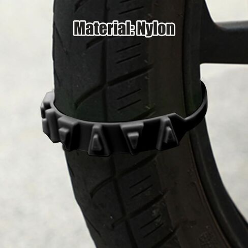 سلاسل الثلج للدراجات النارية E-bike 10 قطع سلاسل الإطارات غير القابلة للانزلاق سلاسل العجلات العالمية للثلج النايلون 20 أسنان سلاسل إطارات الثلج الشتوية سلاسل إطارات الثلج سلاسل العجلات لسلاسل إطارات الثلج سلاسل للإطارات in Kuwait