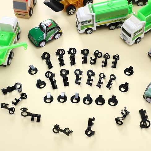 24 PCS Linkage Clip Assortment - Universal Fit Left Right Carburetor Throttle Linkage Rod Retainer Replacement Clips for Car, Truck, Tractor, Lawn Equipment in Saudi Arabia