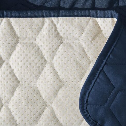 غطاء كرسي RBSC Home باللون الأزرق الداكن مقاس 38 بوصة أغطية كرسي مقاومة للماء بنسبة 100% أغطية كرسي مضادة للانزلاق للحيوانات الأليفة والكلاب والقطط وواقي قابل للغسل in Kuwait