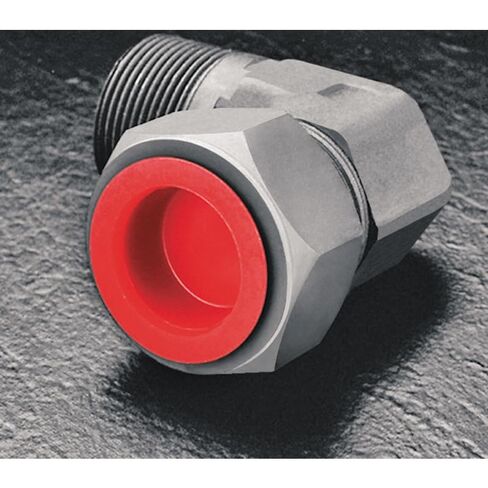 Caplugs Plastic Tapered Cap and Plug with Wide Flange W-19, PE-LD, Cap OD 1.673" Plug ID 1.900", Red (Pack of 40) in Kuwait