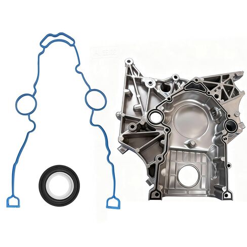 TCS46169 Engine Timing Cover Gasket Crankshaft Oil Seal Fit for Ram 1500 2500 3500 for Jeep Commander Grand Cherokee for Dodge Challenger Charger Durango Magnum for Chrysler 300 Aspen 5.7 6.1 6.2 6.4L in Saudi Arabia