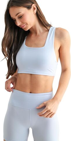 Mono B Venice Cloud Light Square Neck Sports Bra in Saudi Arabia