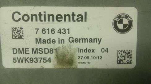 وحدة التحكم في المحرك ECM 10-16 متوافقة مع BMW 135i 335i 535i M1 X6 Z4 7 616 431 7616431 in Saudi Arabia