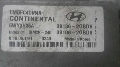 وحدة التحكم في المحرك ECM 2.4L AWD 14-15 متوافقة مع Hyundai Tucson 39106-2GBD6 391062GBD6 in Saudi Arabia