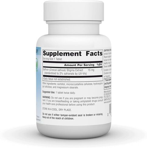 Source Naturals Serene Science Saffron Extract, for Mood Support* - 60 Tablets in Saudi Arabia