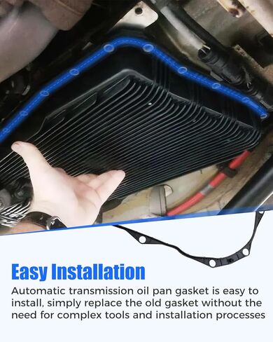 Automatic Transmission Oil Pan Gasket Fit for Ram 1500 2500 3500, for Jeep Grand Cherokee, for Dodge Challenger Charger Durango, for Chrysler 300 Replace 68172556AA 68261185AA in Saudi Arabia