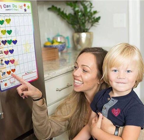 500 قطعة من ملصقات القلب اللامعة، ملصقات قلب للأطفال المعلم مقاس 1 بوصة ذاتية اللصق ملونة لتزيين حفلات أعياد الميلاد وحفلات عيد الحب in Kuwait