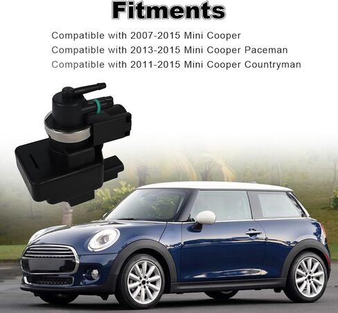 Turbocharger Boost Solenoid Valve Compatible with Mini Cooper Countryman Paceman 2007-2015 Replacement for 11657599547 11657566781 11657552946 Pressure Converter in Saudi Arabia