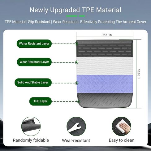 غطاء وحدة التحكم المركزية متوافق مع 2024-2026 Toyota Tacoma 25-26 4Runner مسند الذراع واقي صندوق وحدة التحكم الوسطى استبدال لملحقات Toyota Tacoma 2024-2026 in Saudi Arabia