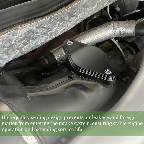 غطاء لوحة مدخل السيارة باللون الأسود متوافق مع لوحة السحب Chevy/GM Duramax 2011-2016 LML 6.6L لوحة غطاء مرنان السحب in Kuwait