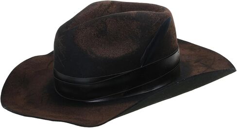 Wool Fedoras Hat for Adult Stage Theme Party Costume Masquerades Dress Up Man Music Festival Outdoor Activity Hat for Winter Black in Saudi Arabia
