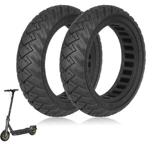 إطار صلب 60/65-6.9 مقاس 10 بوصة لملحقات الدراجات البخارية الكهربائية Segway Ninebot Max G2 G65 F3 F3 Pro، إطار مطاطي للطرق الوعرة، مقاوم للصدمات، بديل غير قابل للانزلاق لسكوتر كيك سكوتر in Kuwait