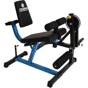مجموعة من الأوزان الفولاذية القابلة للتعديل وحامل الأثقال من Stamina مع نقاط تثبيت لشريط المقاومة للتمرين في صالة الألعاب الرياضية المنزلية أو معدات التمرين، أسود in Kuwait