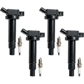 Ignition Coil UF712 & Iridium Spark Plug 93501 for Honda Accord 2013-2017 CR-V 2015-2019 Acura TLX 2015-2020 ILX 2016-2022 2.4L L4 Engine Set of 4 in Saudi Arabia