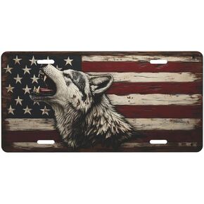 Tennessee Mountains License Plate TN State Pride Gift - Premium Aluminum 12x6 Waterproof Greyscale Flag Emblem Car Decor - Flat Print in Kuwait