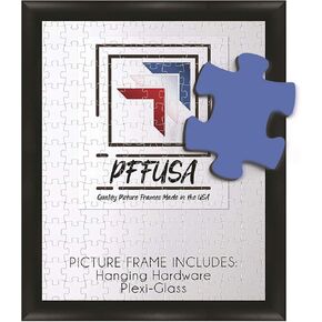 إطار أحجية PFFO مقاس 18×24 لألغاز الصور المقطوعة، إطار صورة أسود لديكور الحائط الحديث أو التقليدي in Kuwait