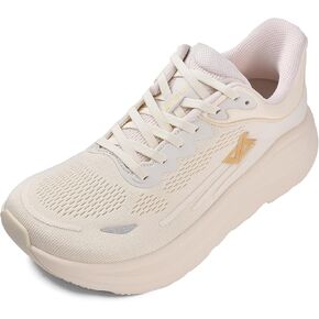 أحذية JACKSHIBO النسائية سهلة الارتداء بدون استخدام اليدين وصندوق أصابع واسع للجري أحذية رياضية للمشي والتنس مع نعل بدون قطرة in Kuwait