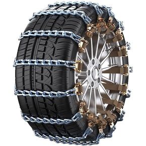 Auto Tightening Snow Chains for Skoda Enyaq iV 2020 2021 2022 2023 2024 2025,adjustable portable highly stable anti-slip tire chain reusable quick-install snow chains,30pcs in Kuwait