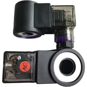 1pc Threaded cartridge valve coil inner hole 13mm height 37mm AC220V DC24V hydraulic solenoid valve coil(AC110V) in Kuwait