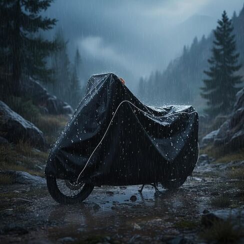 غطاء دراجة ترابية كهربائية شديدة التحمل - أكسفورد مقاوم للماء 600D، مناسب خصيصًا لـ Soleil01، Razor MX650/MX500، Burromax TT250، Massimo E13، 12"-14" دراجات إلكترونية ذات إطارات سميكة in Kuwait