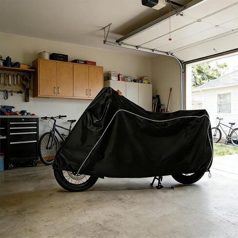 غطاء دراجة ترابية كهربائية شديدة التحمل - أكسفورد مقاوم للماء 600D، مناسب خصيصًا لـ Soleil01، Razor MX650/MX500، Burromax TT250، Massimo E13، 12"-14" دراجات إلكترونية ذات إطارات سميكة in Kuwait