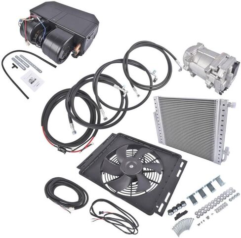 Underdash Air Conditioner Kit 12V Cooling And Heating Compatible With Automotive Vehicles in Kuwait