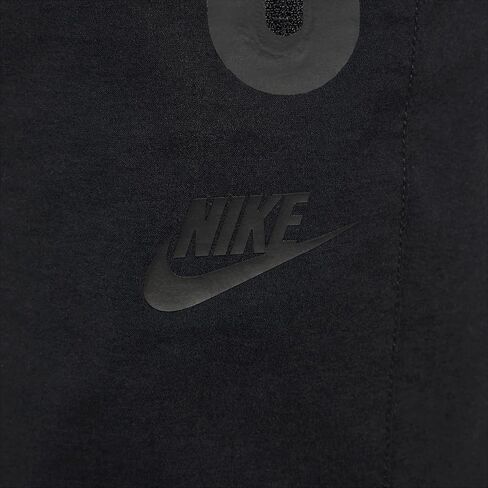 Nike Tech Big Kids' (Boys') Woven Pants (HQ8921-010, Black/Black) Size Large in Saudi Arabia