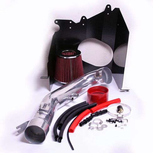 مدخل هواء أداء INTAKEKAI (متوافق مع 2004-2015 Nissan Titan Armada / 2004-2010 Infiniti Qx56 5.6 5.6l V8) (أحمر) in Saudi Arabia