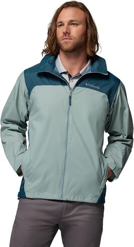 Columbia Men's Glennaker Lake II Rain Jacket, Crushed Blue/Everblue, 4X Tall in Saudi Arabia