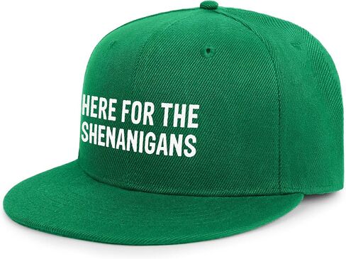 قبعات عيد القديس باتريك Snapback للنساء والرجال - قبعات سانت باتريك الخضراء مثالية لحفلات العرض - هدايا مثالية in Kuwait