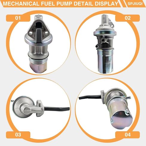مضخة الوقود الميكانيكية M4008 SP1015MP SP1052MP MF0063 525-8280 تناسب 1958-1973 Ford 300 Thunderbird Galaxie F-100 F-250 لـ 1962-1967 Mercury Commuter Comet 4.8L 6.4L 292 390 CID V8 محركات in Kuwait
