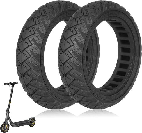 إطار صلب 60/65-6.9 مقاس 10 بوصة لملحقات الدراجات البخارية الكهربائية Segway Ninebot Max G2 G65 F3 F3 Pro، إطار مطاطي للطرق الوعرة، مقاوم للصدمات، بديل غير قابل للانزلاق لسكوتر كيك سكوتر in Saudi Arabia