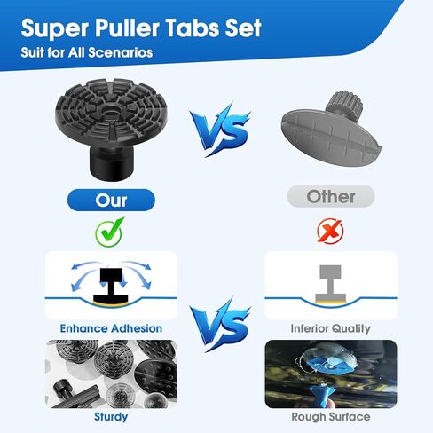 أداة سحب انبعاجات السيارة، مجموعة أدوات إزالة انبعاجات السيارة بدون جهد مع أعواد غراء لاصقة قوية ومسدس غراء ساخن 100 وات، إزالة الحواف وإسفين الهواء، إصلاح الانبعاجات بدون طلاء لضربات أبواب السيارات أو البرد أو غطاء المحرك in Kuwait