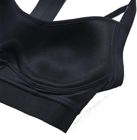 Reebok Women's Rnf 2-in-1 Bra (Cangre Black in Saudi Arabia