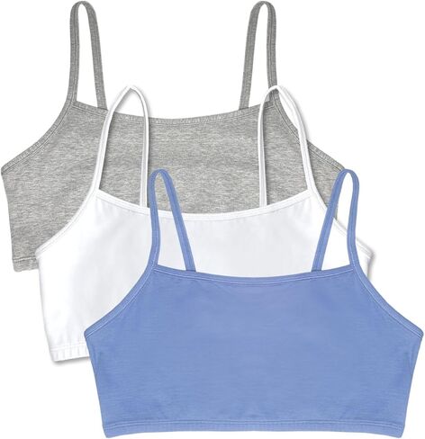 حمالة صدر مريحة من القطن بحزام سباجيتي 5009036 للنساء من بيست فورم، 3 عبوات in Kuwait