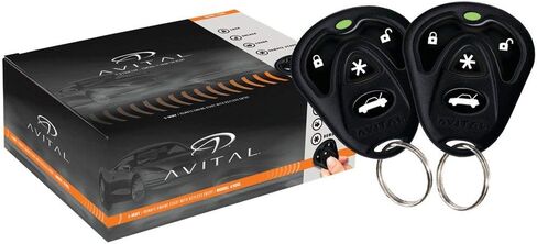 AVITAL 4105L 4105L جهاز التحكم عن بعد مع جهازي تحكم عن بعد بأربعة أزرار (متجدد) in Saudi Arabia